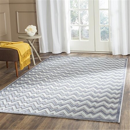 Safavieh Paradise Power Loomed Rectangle Rug- Light Grey - Dark Grey- 5 Ft. 1 In. X 7 Ft. 6 In. PAR642B-5